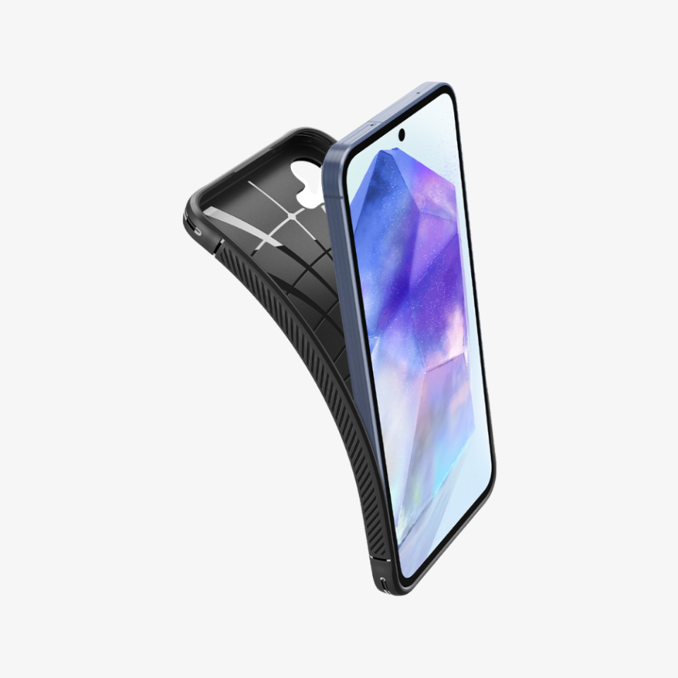 Samsung Galaxy A55 Kılıf, Spigen Rugged Armor Matte Black