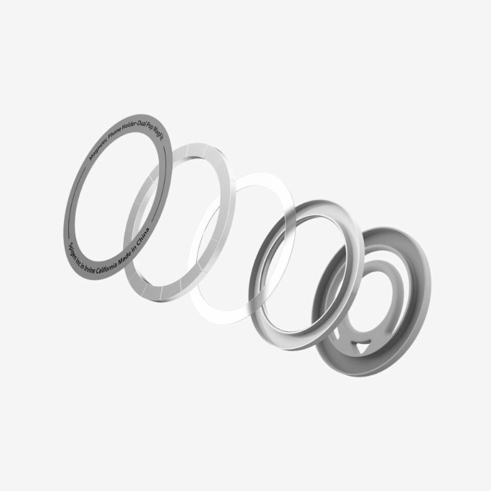 Spigen MagFit Dual Pop iPhone için Manyetik Telefon Tutucu MagSafe özellikli Ring