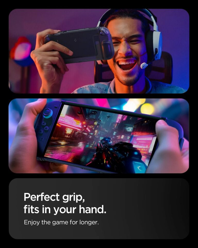 Spigen Nintendo Switch 2 Stand özellikli Kılıf Dual Grip