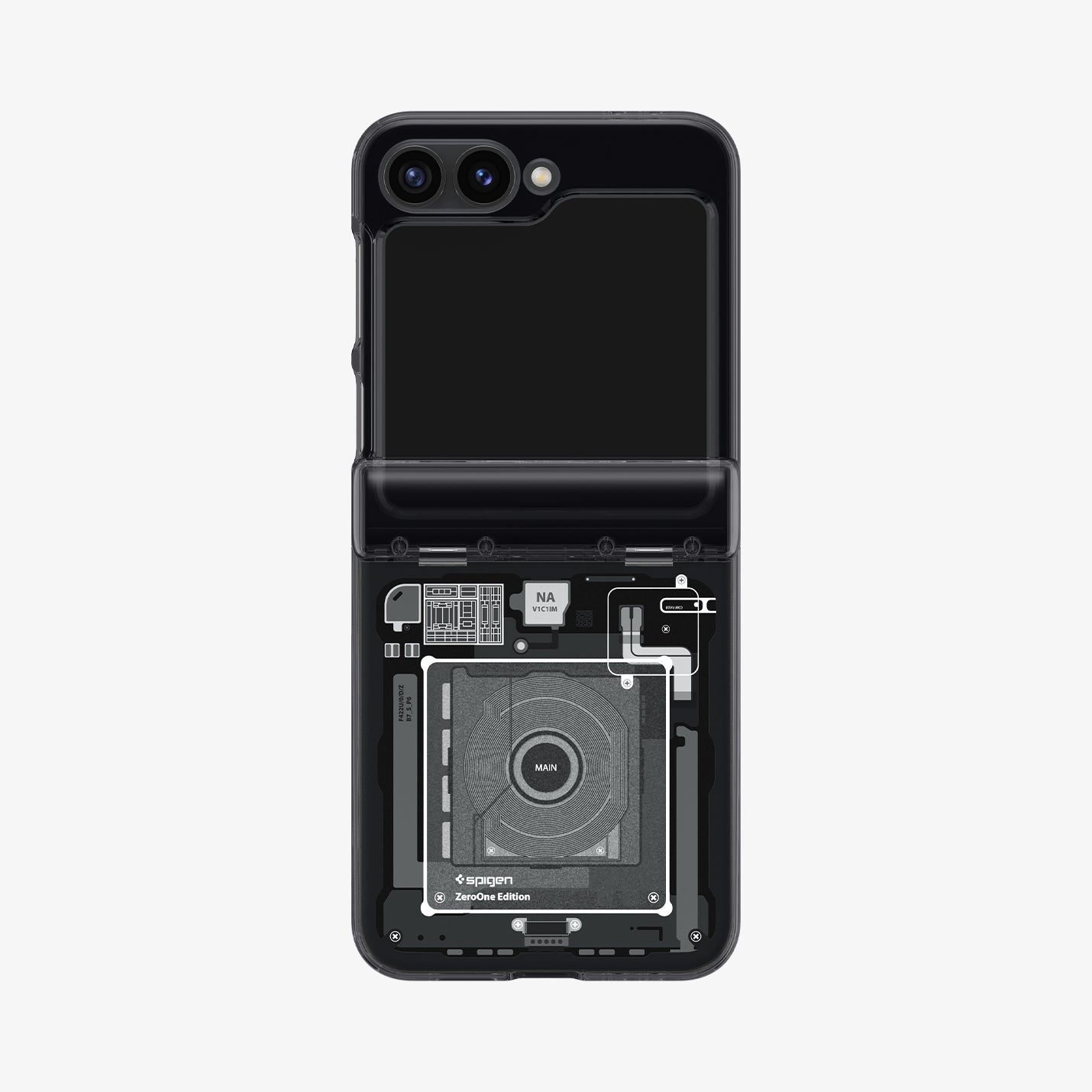 Galaxy Z Flip 6 Kılıf, Spigen Ultra Hybrid Pro Zero One