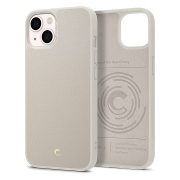 Spigen Ciel by CYRILL iPhone 13 Kılıf Leather Brick Cream