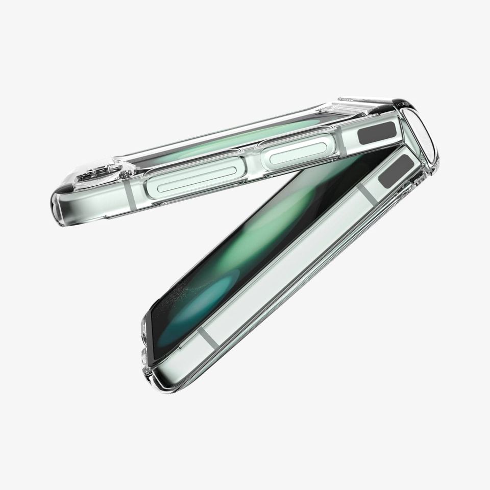 Galaxy Z Flip 5 Kılıf, Spigen Thin Fit Pro Crystal Clear