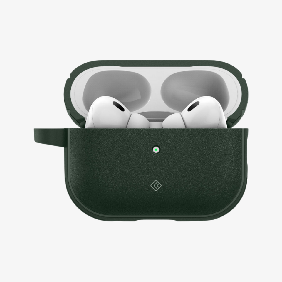 AirPods Pro (2.Nesil) Kulaklık Kılıf, Caseology Vault Midnight Green