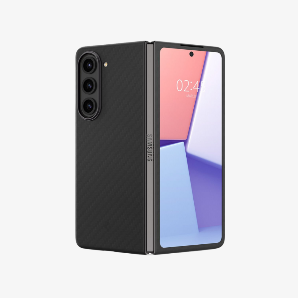 Galaxy Z Fold 5 Kılıf, Spigen Air Skin Pro Black
