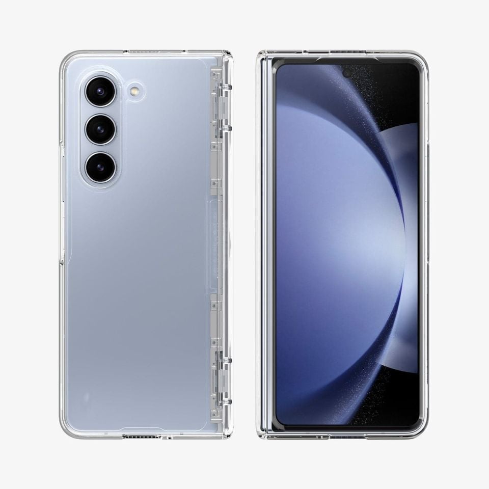 Galaxy Z Fold 5 Kılıf, Spigen Thin Fit Pro Crystal Clear