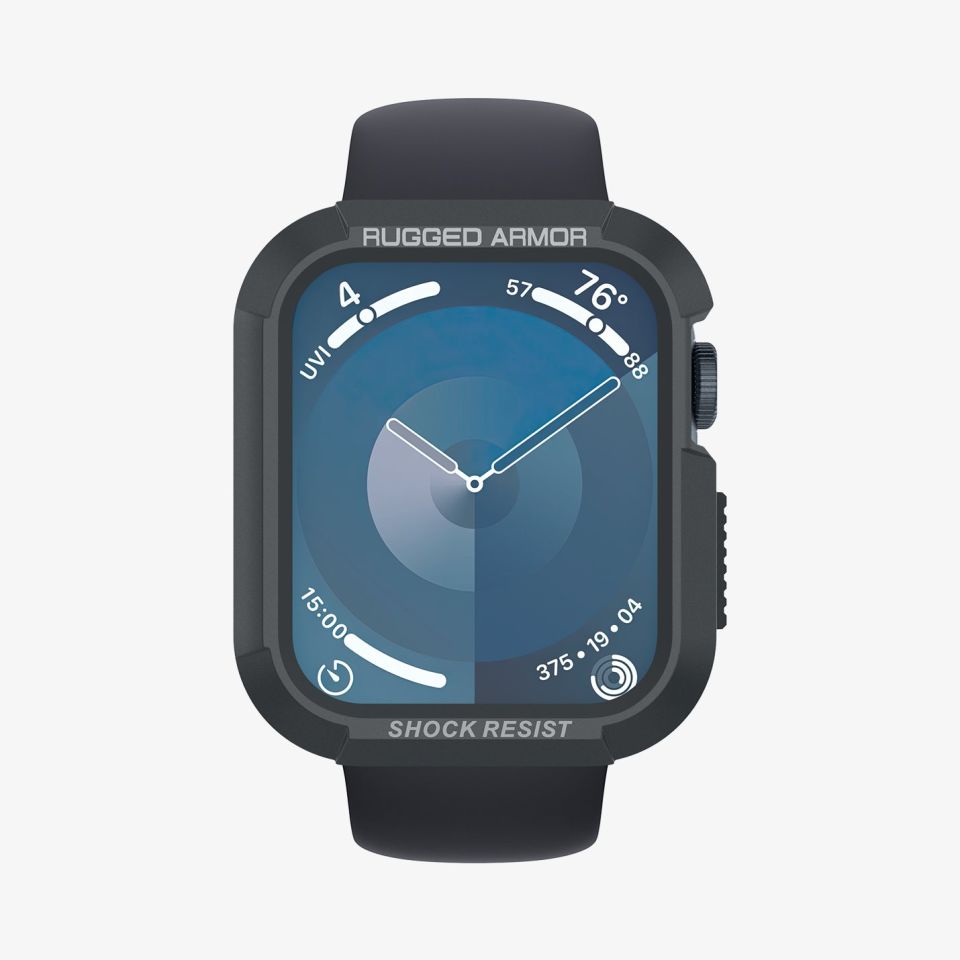 Apple Watch Serisi (44mm / 45mm) Kılıf, Spigen Rugged Armor