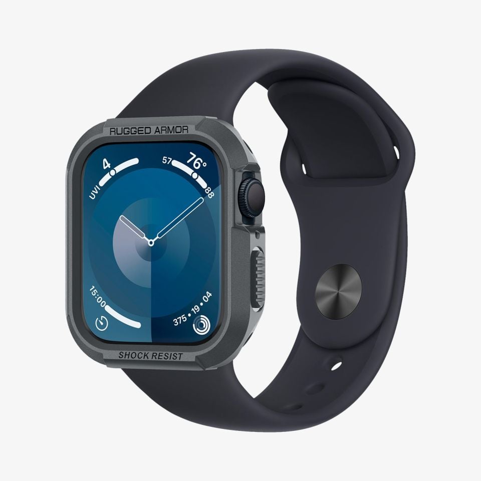 Apple Watch Serisi (44mm / 45mm) Kılıf, Spigen Rugged Armor