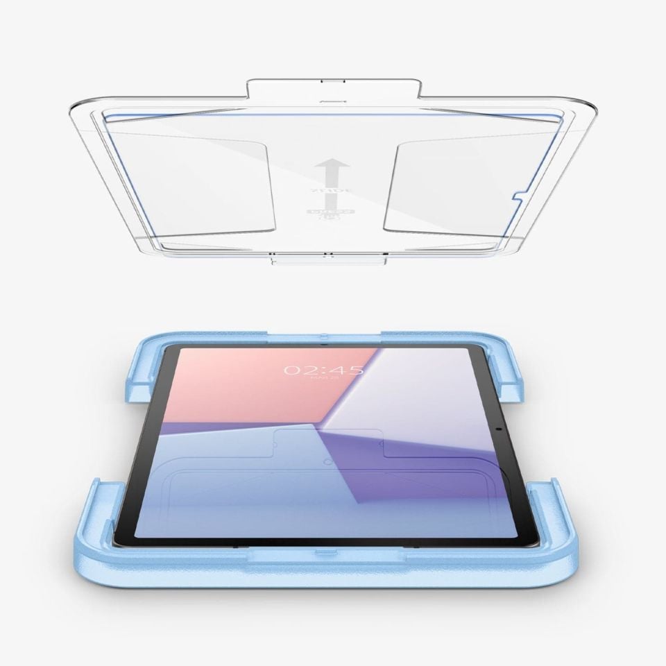 Spigen Galaxy Tab S10 FE / Tab S9 FE Cam Ekran Koruyucu Kolay Kurulum GLAS.tR EZ Fit Slim HD