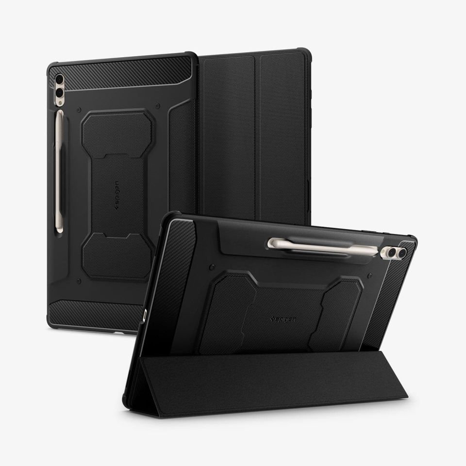 Spigen Galaxy Tab S10 Ultra / Tab S9 Ultra / Tab S8 Ultra Kılıf Rugged Armor Pro