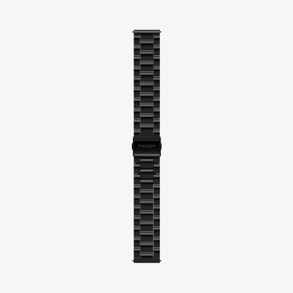Spigen Samsung Galaxy Watch Serisi (40mm / 41mm / 42mm / 43mm / 44mm / 45mm / 46mm / 47mm) Kayış Kordon, Spigen Band Modern Fit (20mm) Black