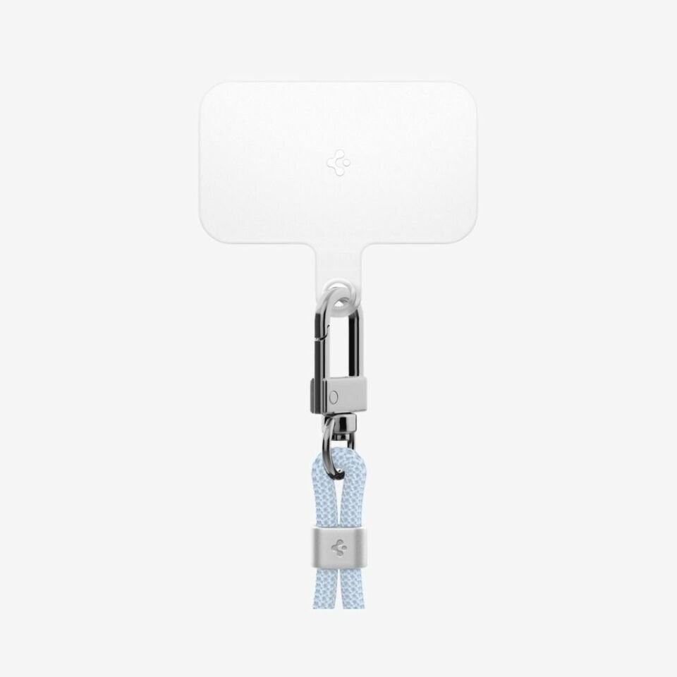 Spigen Cross Body Strap v2 Set Boyun Askı ipi + Wrist Strap El Askı ipi + ConTag Tutucu Aparat (Tüm Cihazlarla Uyumlu) Mute Blue