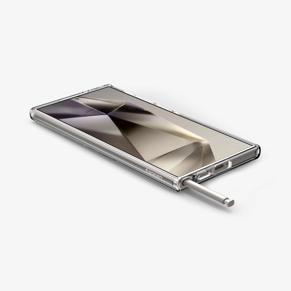 Galaxy S24 Ultra Kılıf, Spigen Ultra Hybrid Zero One Natural Titanium
