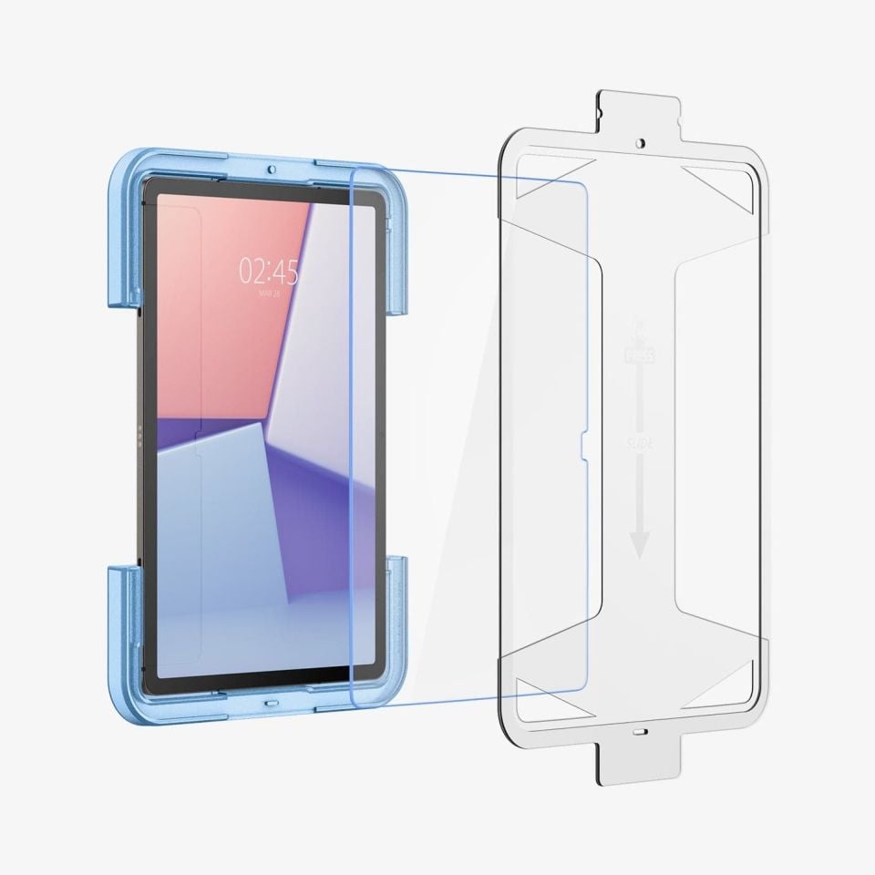 Spigen Galaxy Tab S10 Plus / Tab S9 Plus Cam Ekran Koruyucu Kolay Kurulum GLAS.tR EZ Fit Slim HD