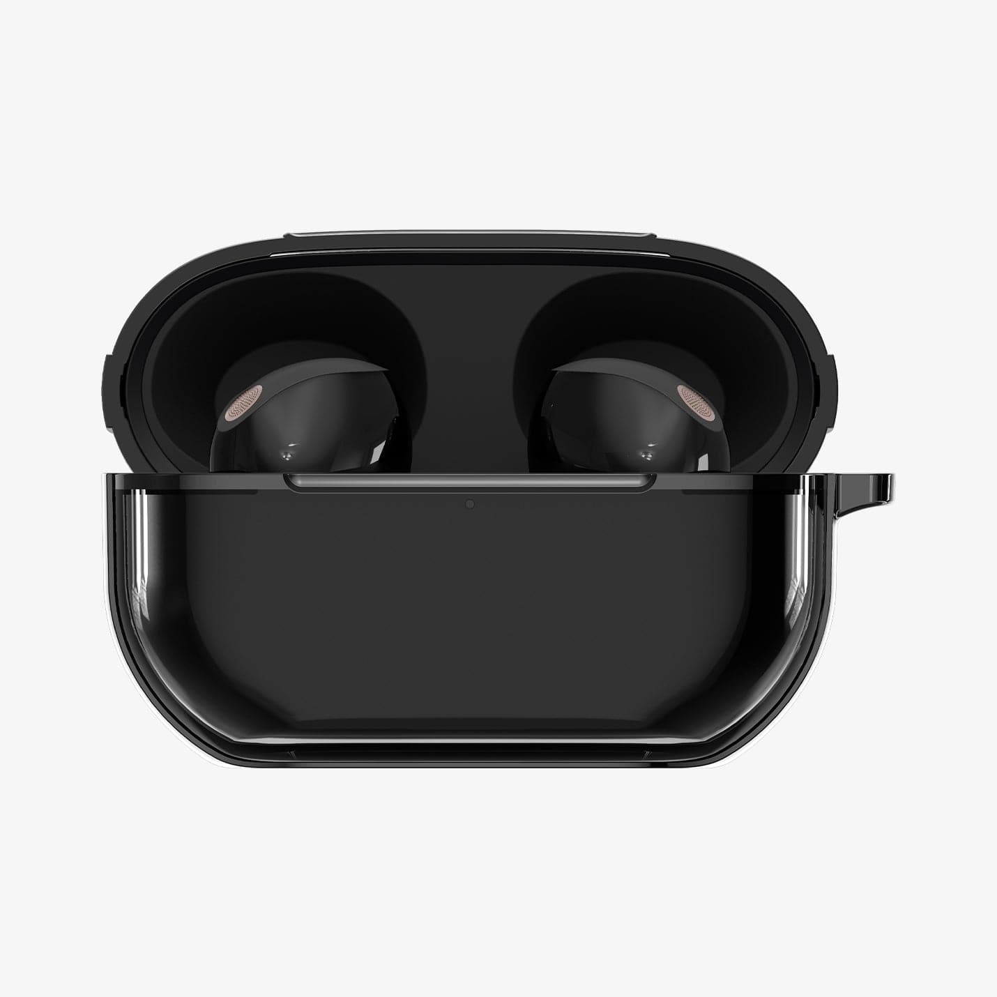 Sony WF-1000XM5 Kılıf, Spigen Ultra Hybrid Jet Black