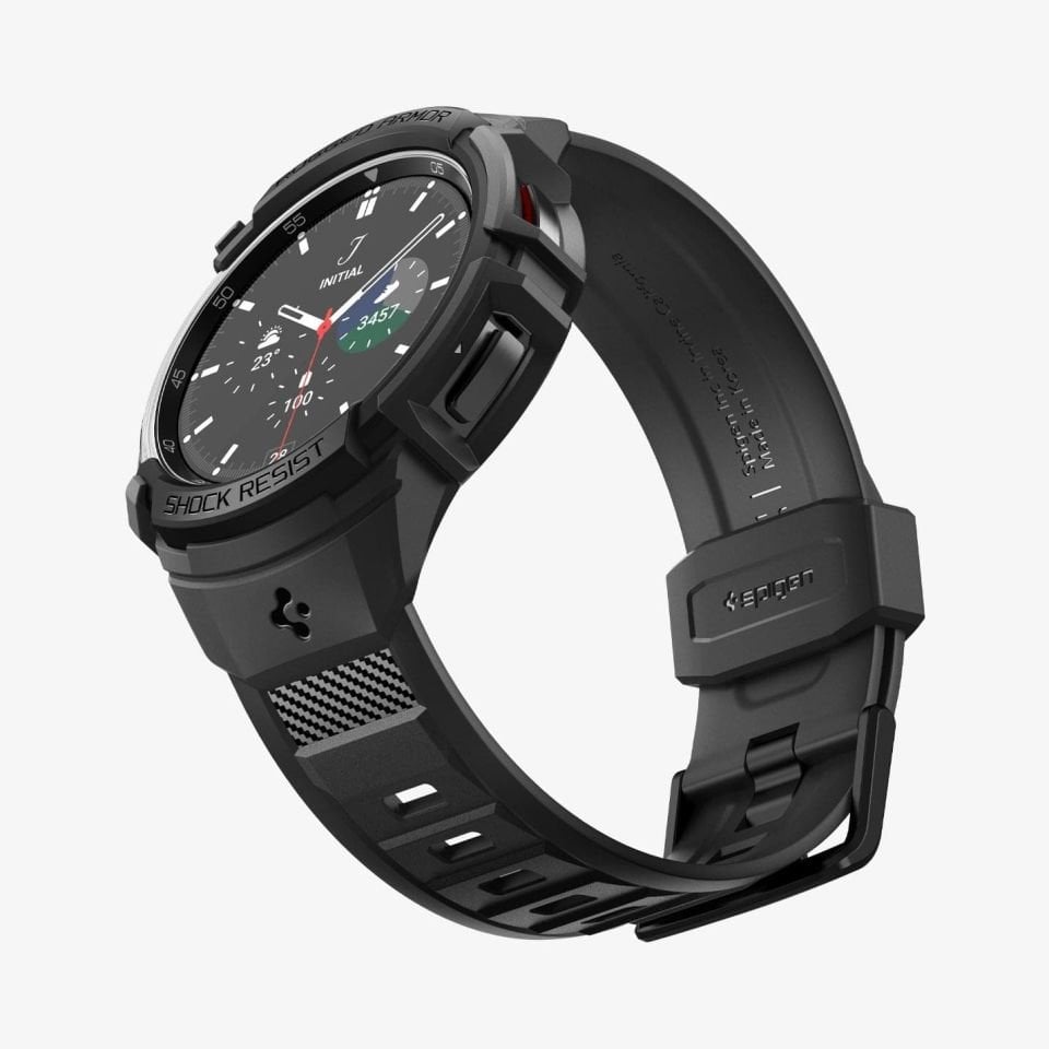 Galaxy Watch 6 Classic (43mm) ile Uyumlu Kılıf, Spigen Rugged Armor Pro
