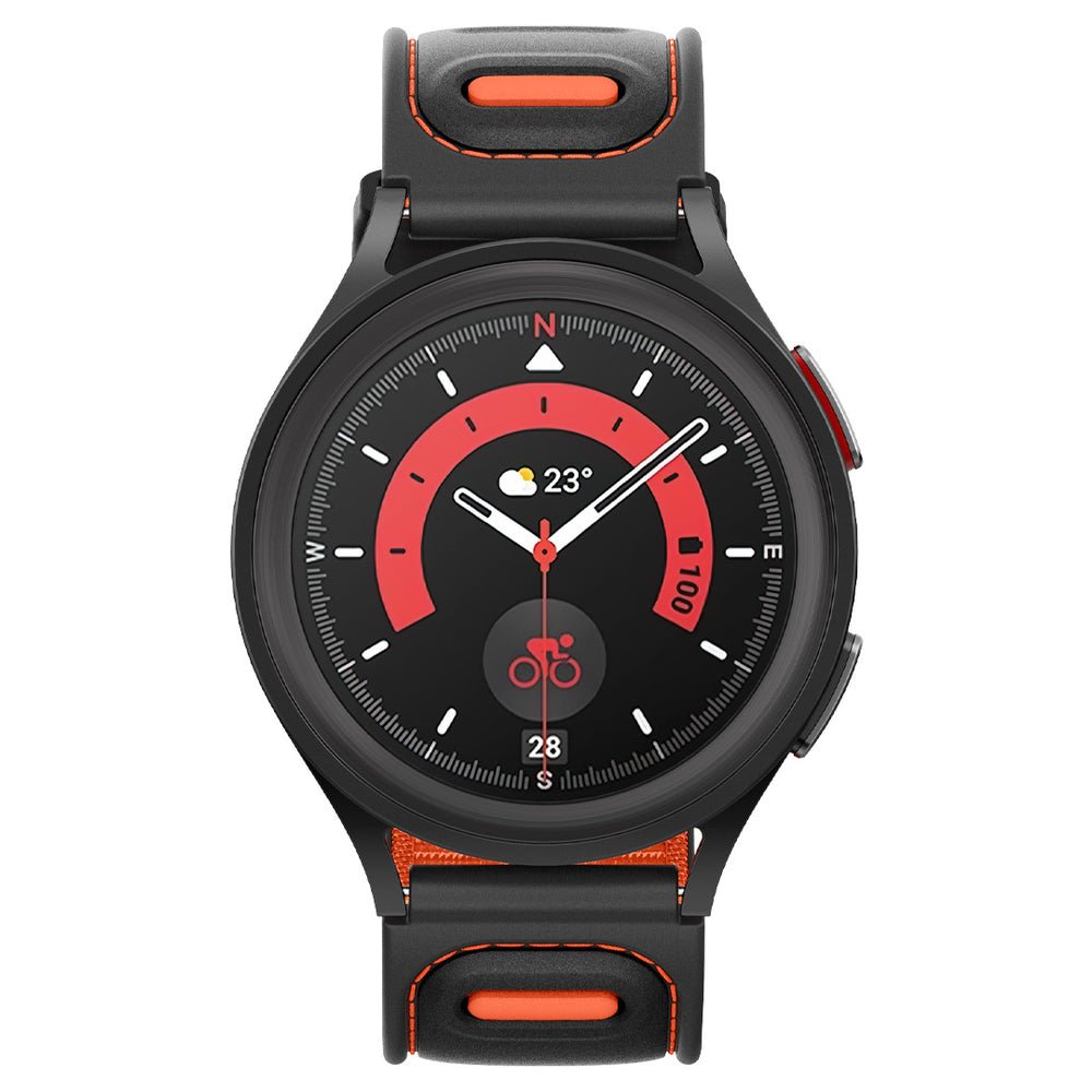 Galaxy Watch Serisi Kordon, Caseology Athlex Band Active Orange