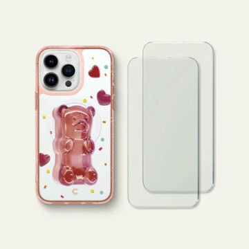 iPhone 14 Pro Kılıf, Ciel by Cyrill Shine Mag Rose Glitter Candyland