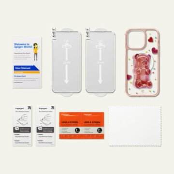 iPhone 14 Pro Kılıf, Ciel by Cyrill Shine Mag Rose Glitter Candyland