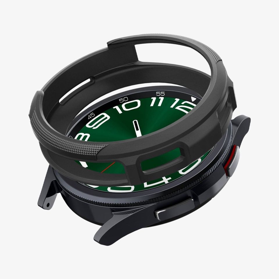 Spigen Galaxy Watch 6 Classic (47mm) Kılıf Liquid Air Matte Black