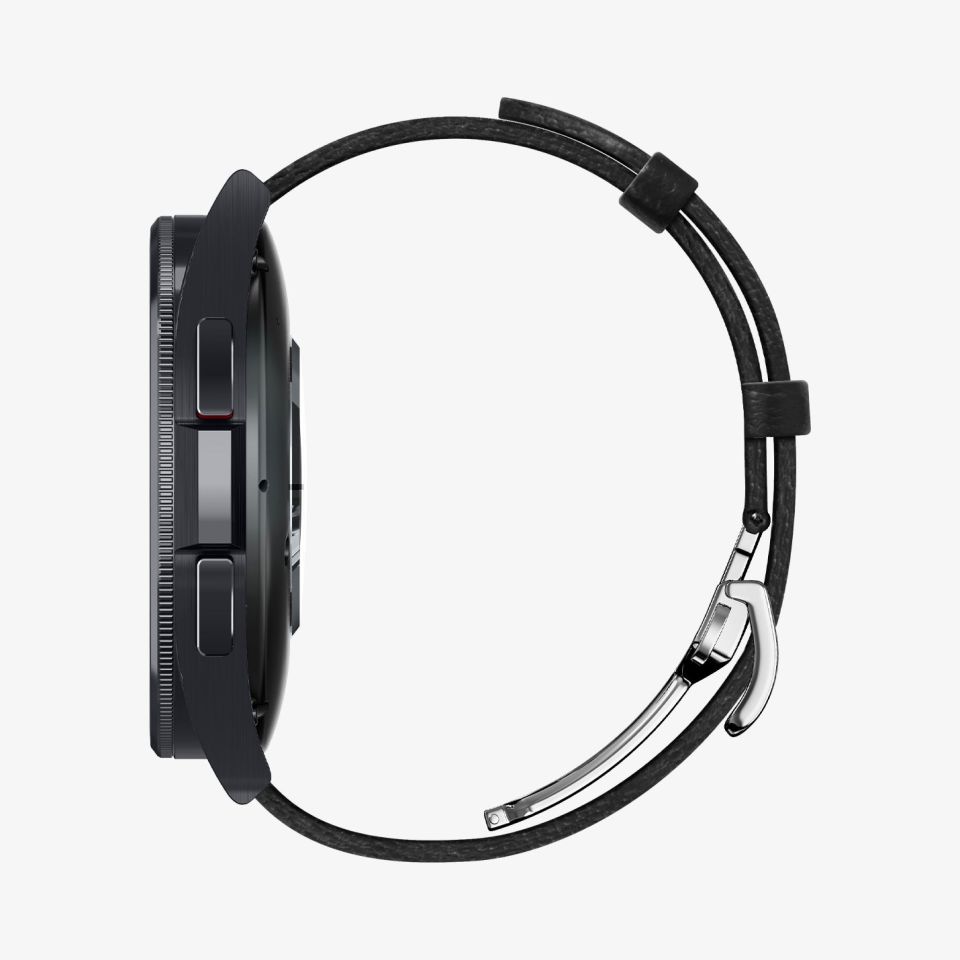 Galaxy Watch 7 Serisi (44mm) ile Uyumlu, Spigen Enzo Band Black