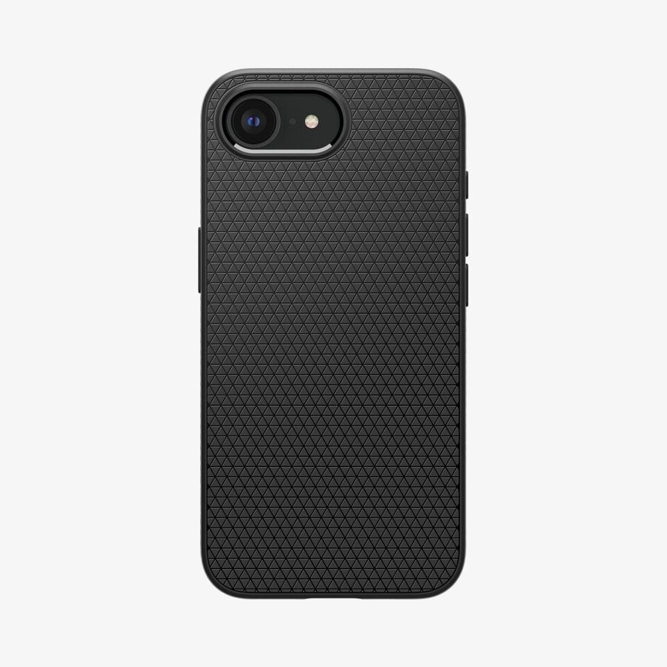 Spigen iPhone 16e Kılıf Liquid Air Matte Black