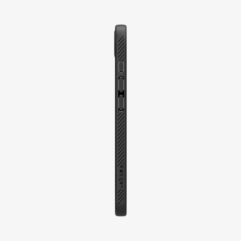 Spigen Apple iPhone 17e / 16e ile Uyumlu ince Kılıf Liquid Air Hava Kanalı Teknolojisi™ Askeri Sınıf Koruma Dokulu Yüzey Kapak Matte Black