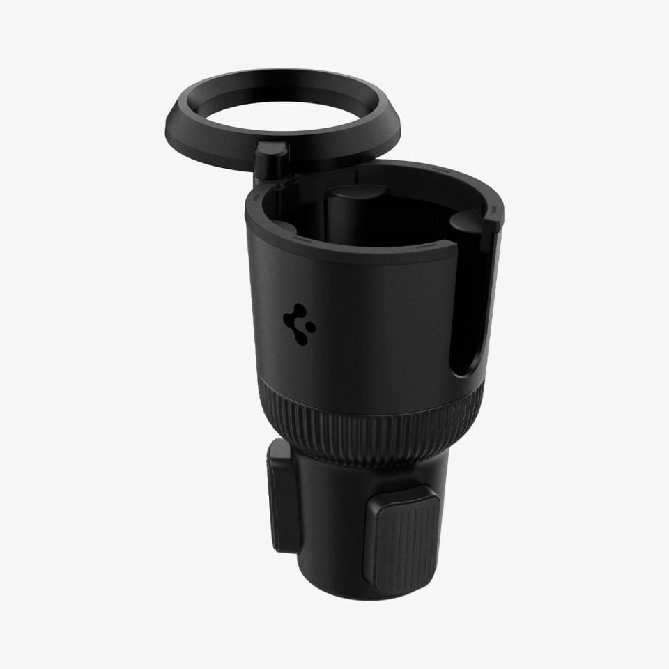 Hydrohub Araç içi Bardak Tutucu, Spigen Hydrohub Cup Holder Adapter Black