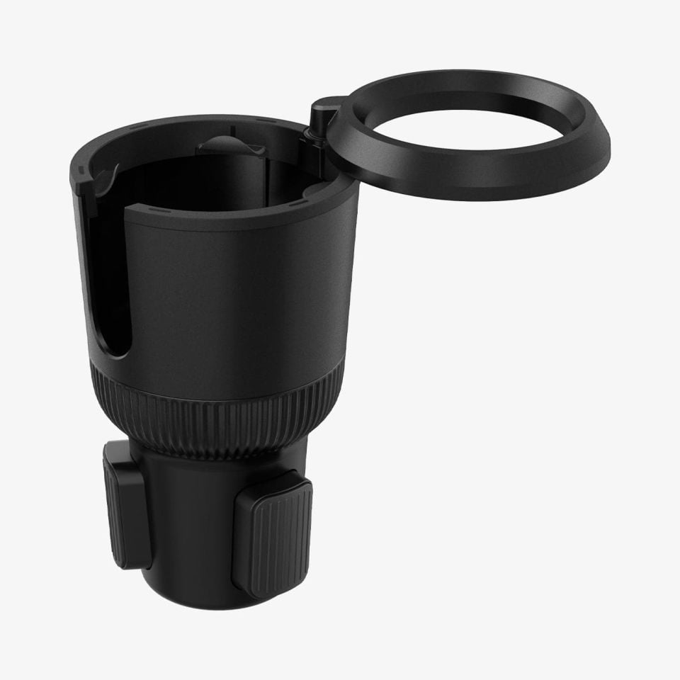 Hydrohub Araç içi Bardak Tutucu, Spigen Hydrohub Cup Holder Adapter Black