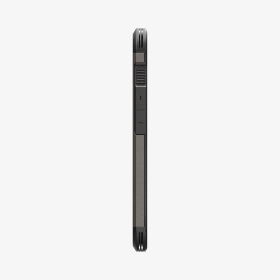 Spigen iPhone 16e Kılıf Tough Armor MagFit MagSafe özellikli Gunmetal