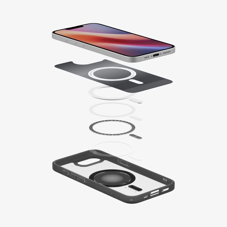 Spigen iPhone 16e Kılıf Ultra Hybrid MagFit MagSafe Özellikli Classic Black