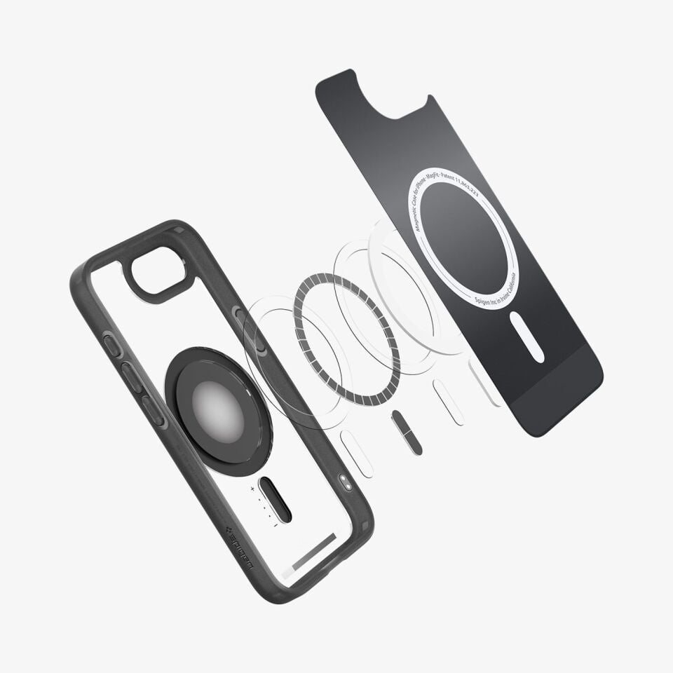 Spigen iPhone 16e Kılıf Ultra Hybrid MagFit MagSafe Özellikli Classic Black