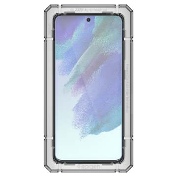 Galaxy S21 FE Ekran Koruyucu, Spigen AlignMaster GLAS.tR (2 Adet)