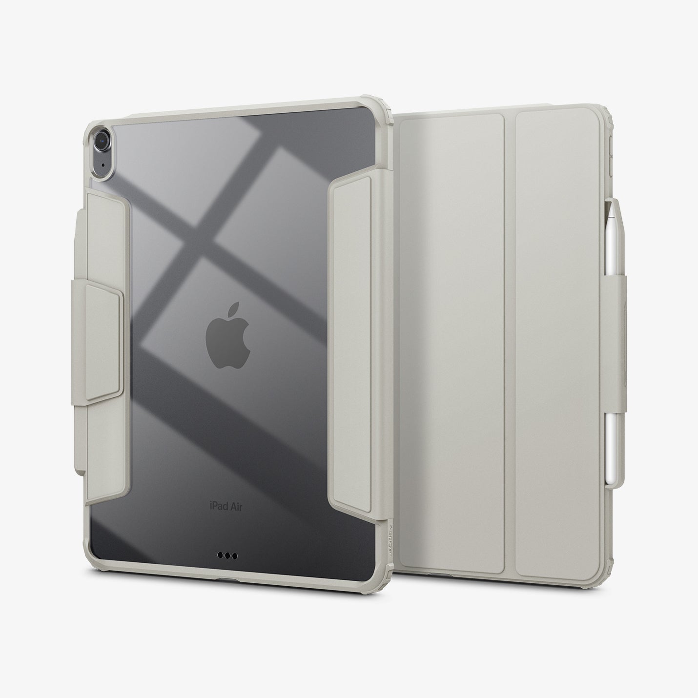 iPad Air Skin Pro 13 inc Kılıf, Spigen Case Air Skin Pro Gray