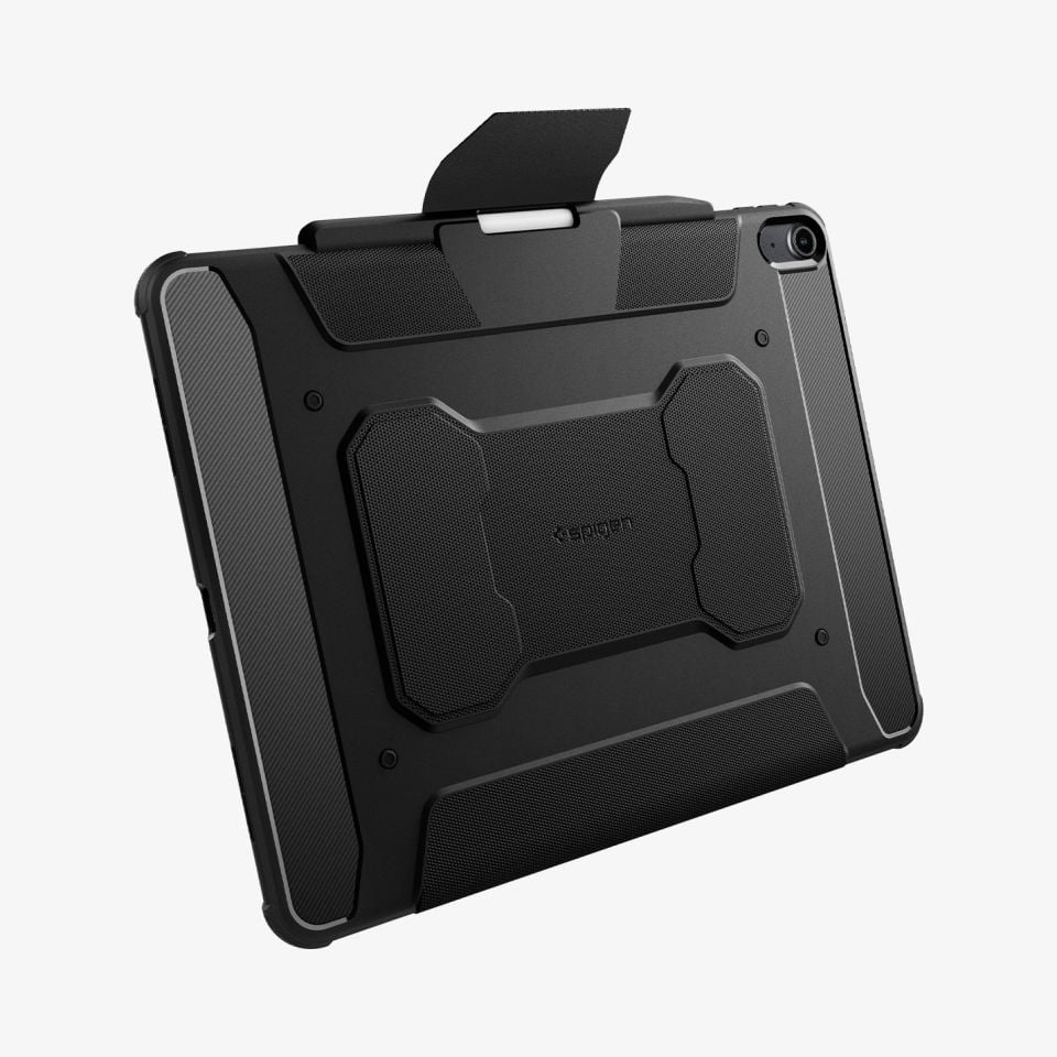 Spigen iPad Air 13'' M3 (2025) / M2 (2024) Kılıf Rugged Armor Pro Black