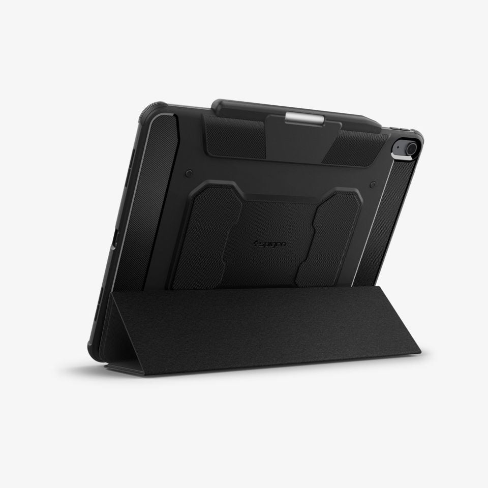 Spigen iPad Air 13'' M3 (2025) / M2 (2024) Kılıf Rugged Armor Pro Black