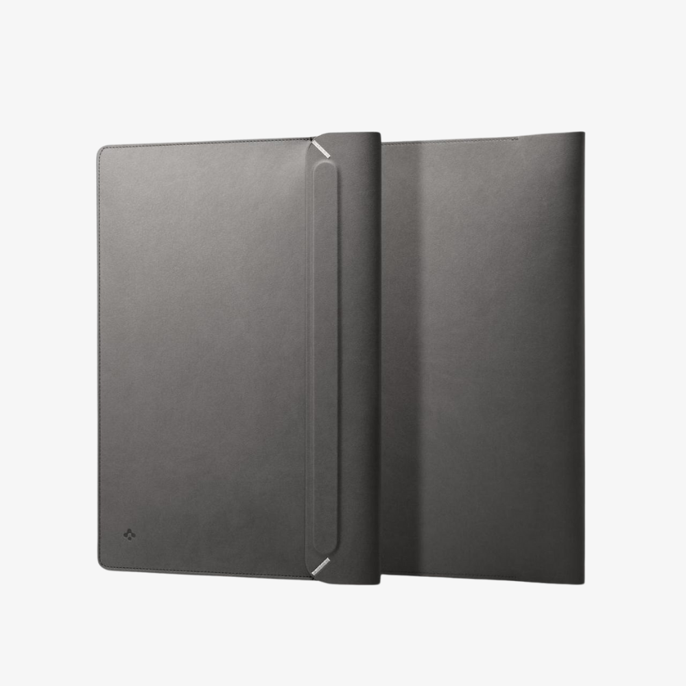 Spigen 14'' / 13''  MacBook & Notebook Laptop Taşıma Çantası Valentinus Sleeve Gray