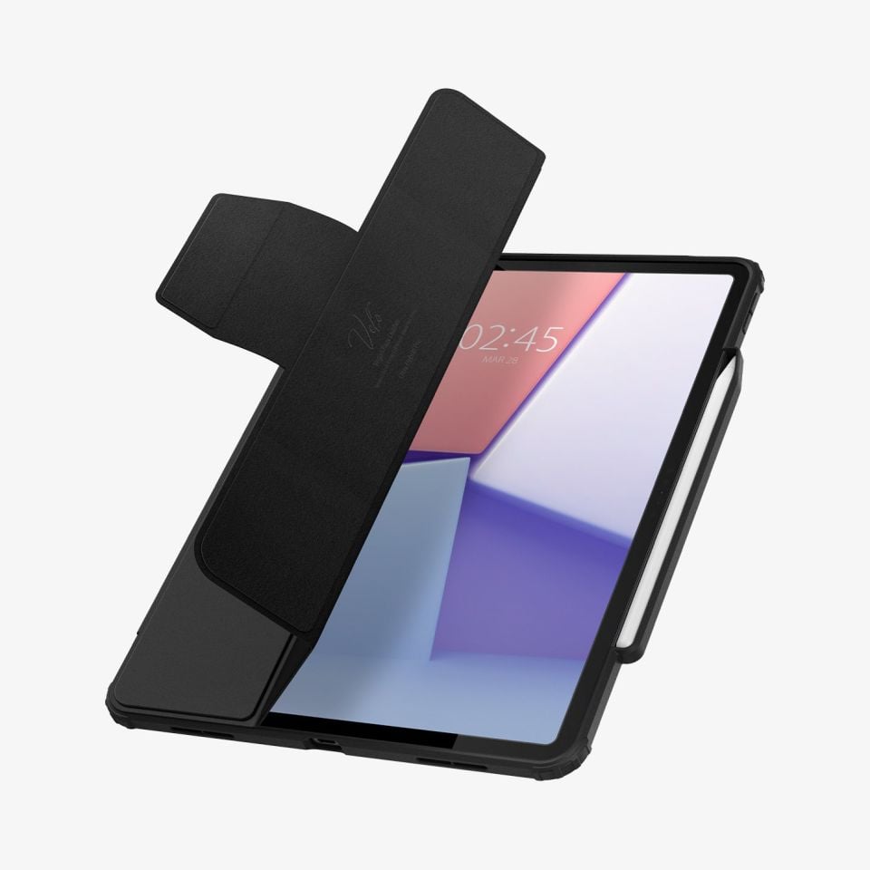 Spigen iPad Air 13'' M3 (2025) / M2 (2024) Kılıf Ultra Hybrid Pro Black