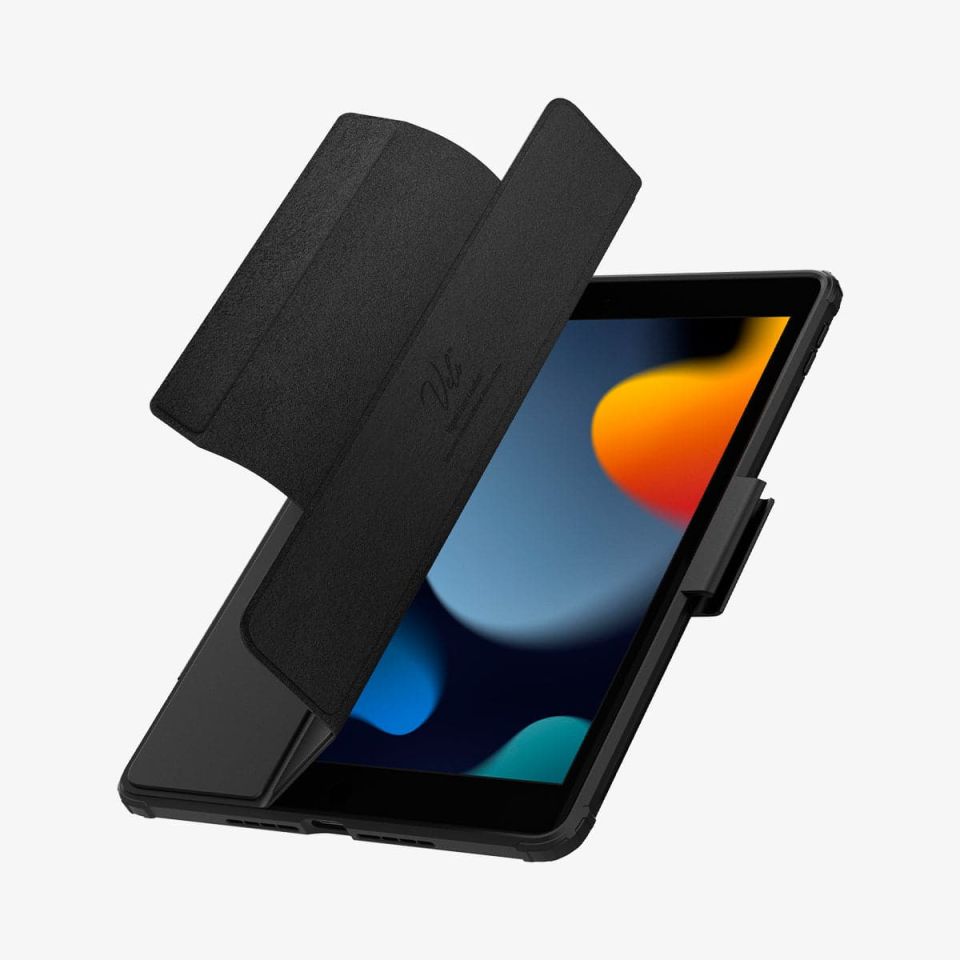 iPad 10.2'' (2021 / 2020 / 2019) Kılıf, Spigen Ultra Hybrid Pro Black