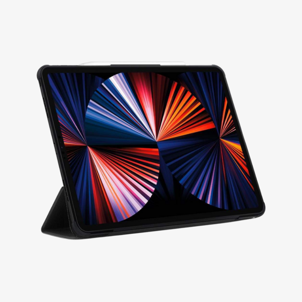 iPad Pro 12.9'' (2022 / 2021) Kılıf, Spigen Rugged Armor Pro Black