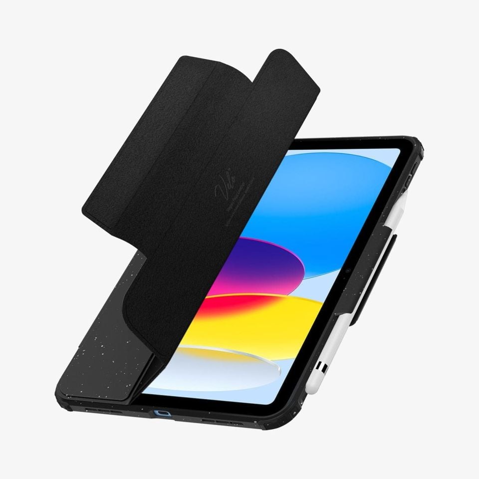 iPad 10.9'' 10.nesil (2022) Kılıf, Spigen Ultra Hybrid Pro Speckled Gray