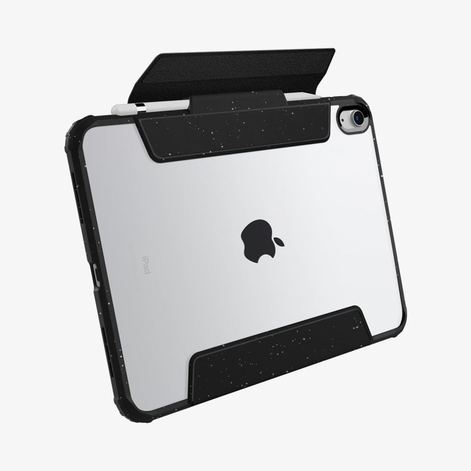 iPad 10.9'' 10.nesil (2022) Kılıf, Spigen Ultra Hybrid Pro Speckled Gray