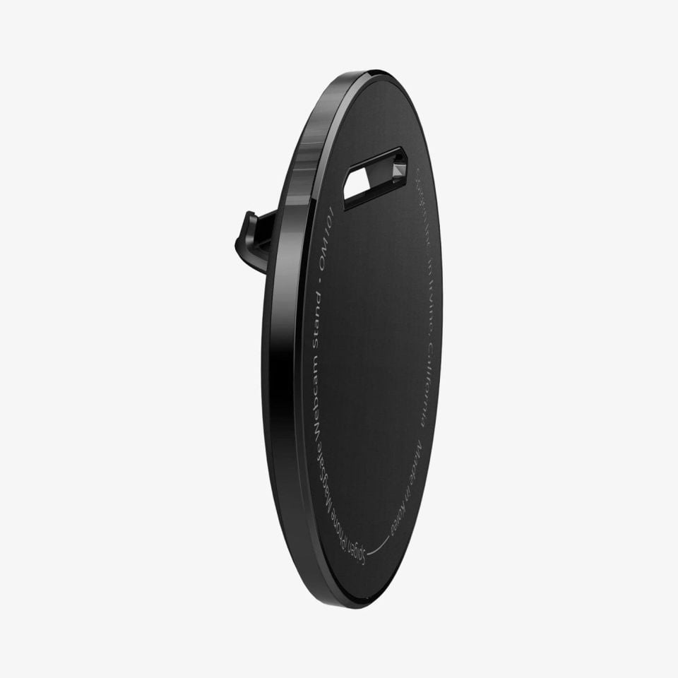 Spigen MagFit O-Mag Ring Manyetik Telefon & Webcam Tutucu MagSafe iPhone 15 / 14 / 13 / 12 Serisi ile Uyumlu Black