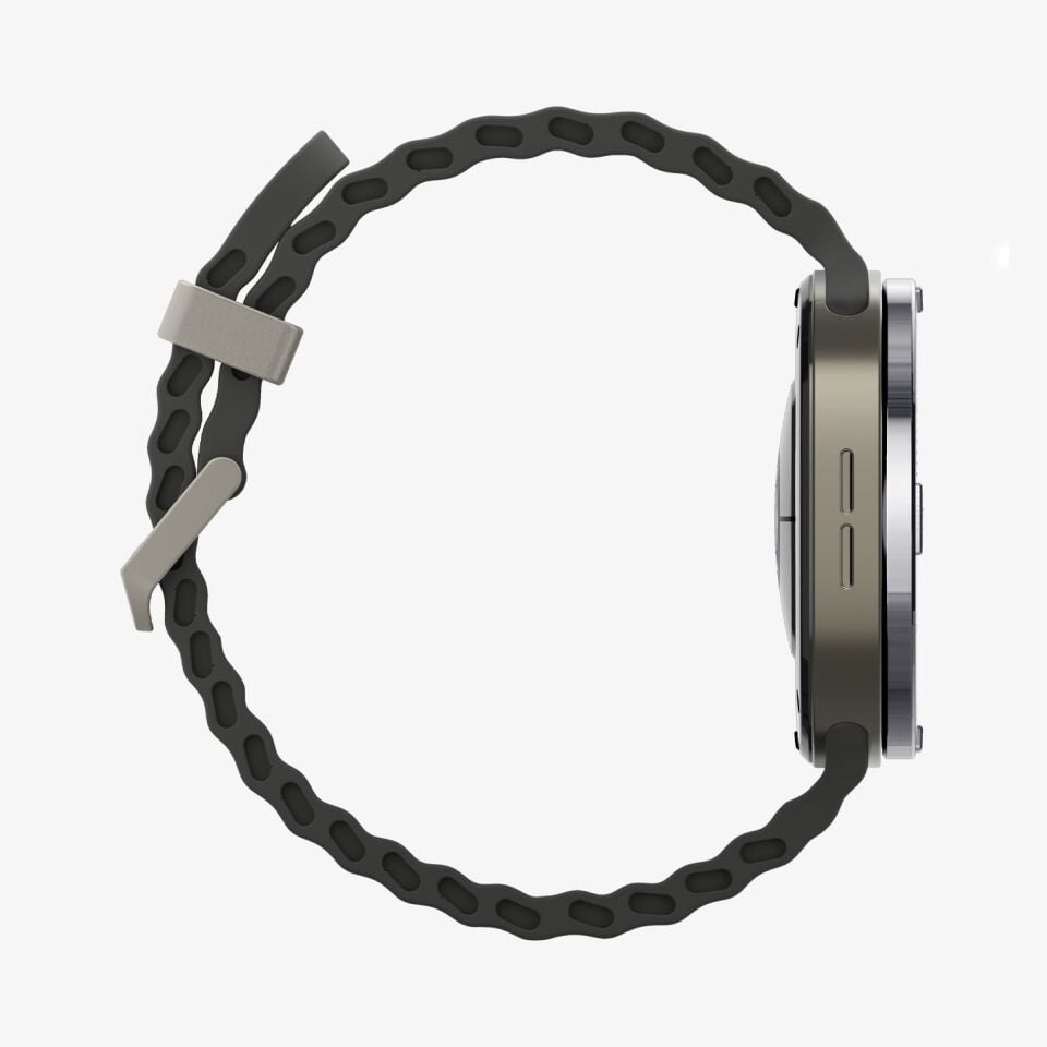 Spigen Galaxy Watch 8 (44mm) Kasa Koruyucu Bezel Tune Diver Saat Aksesuar Paslanmaz Çelik Yapı Üstün Koruma Silver