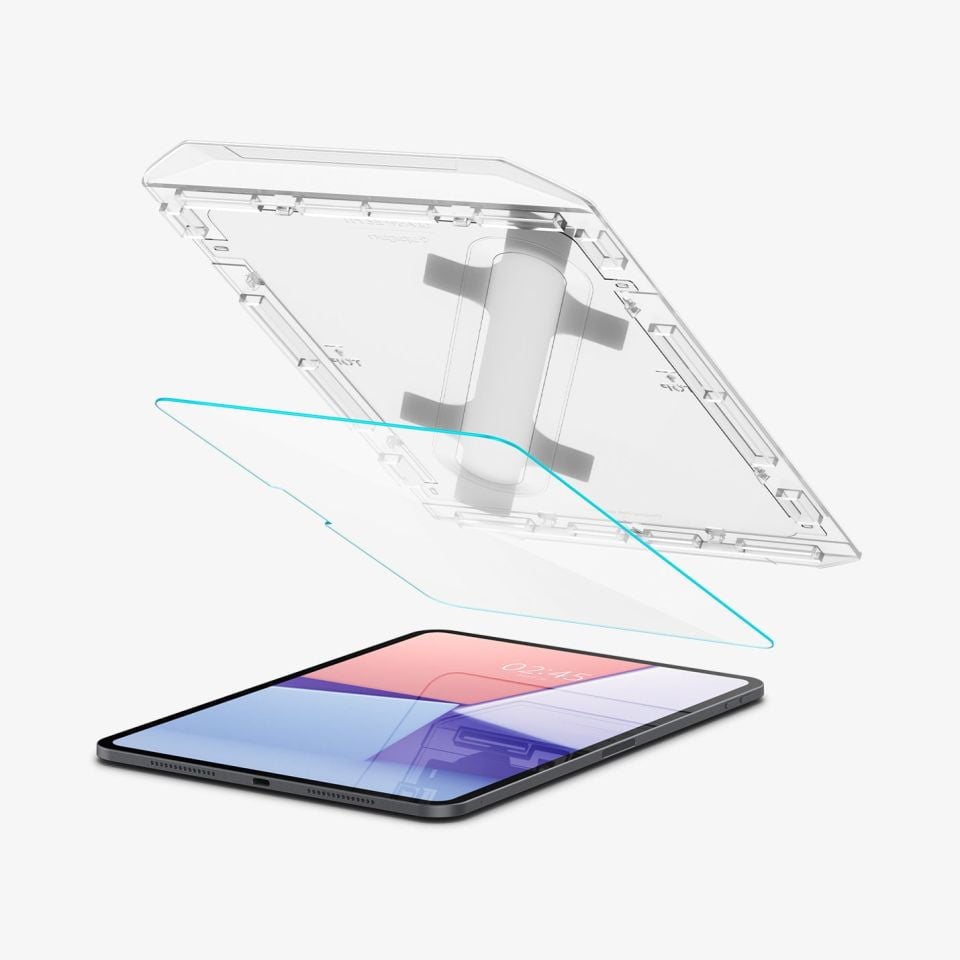 iPad Pro 11 inc (2024)  Ekran Koruyucu, Spigen Screen Protector GLAS.tR EZ Fit