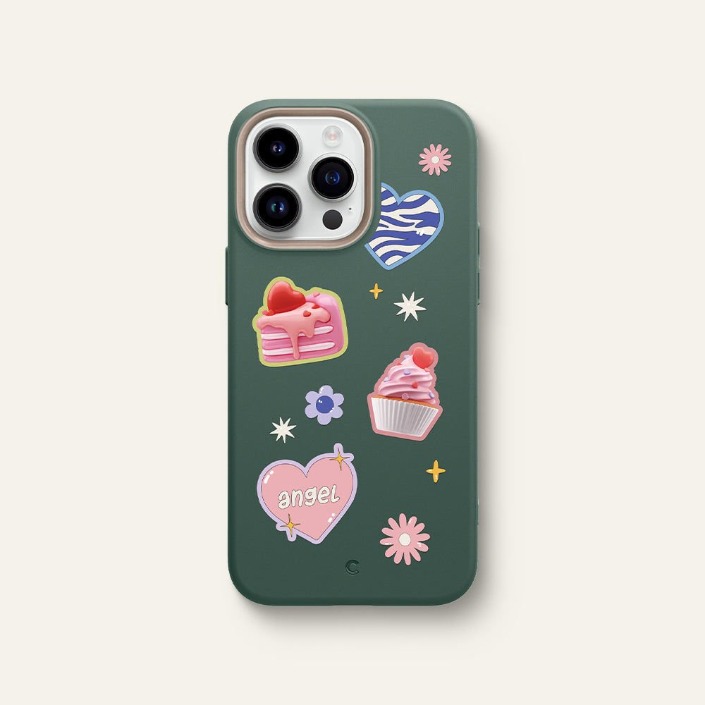 iPhone 14 Pro Kılıf, Ciel by UltraColor Mag Sugar Crush (MagSafe Uyumlu) Green