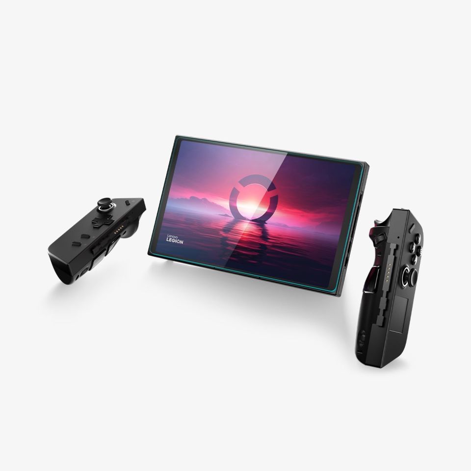 Spigen Lenovo Legion Go ile Uyumlu Cam Ekran Koruyucu Glas.tR Slim (2 Adet)