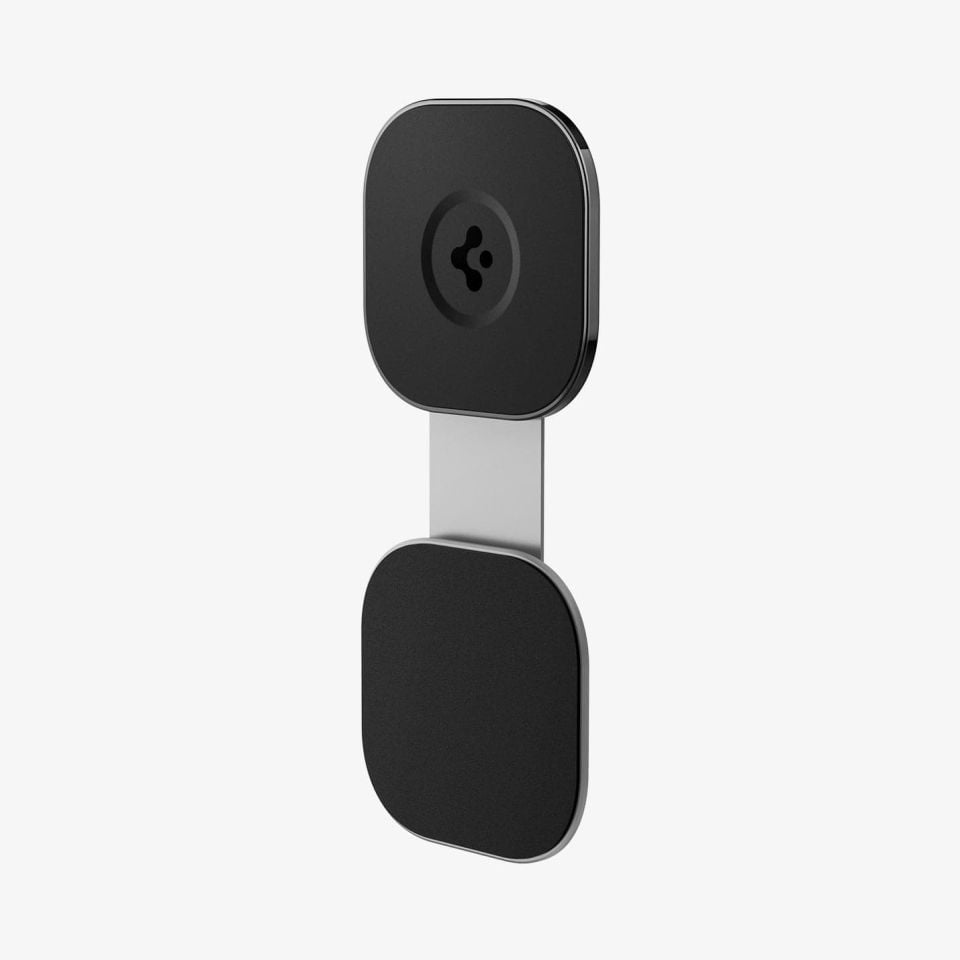 Spigen OneTap Monitor / Laptop Manyetik Telefon & Webcam Tutucu MagSafe iPhone 15 / 14 / 13 / 12 Serisi ile Uyumlu Silver