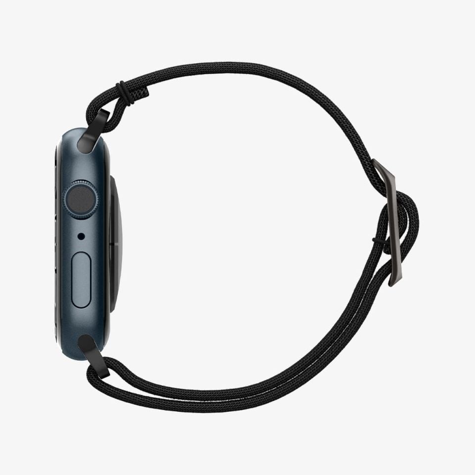 Spigen Apple Watch 42mm Seri 10 - 41mm Seri 9/8/7 - 40mm Seri SE2/SE/6/5/4 Kordon Kayış Band Lite Fit Black