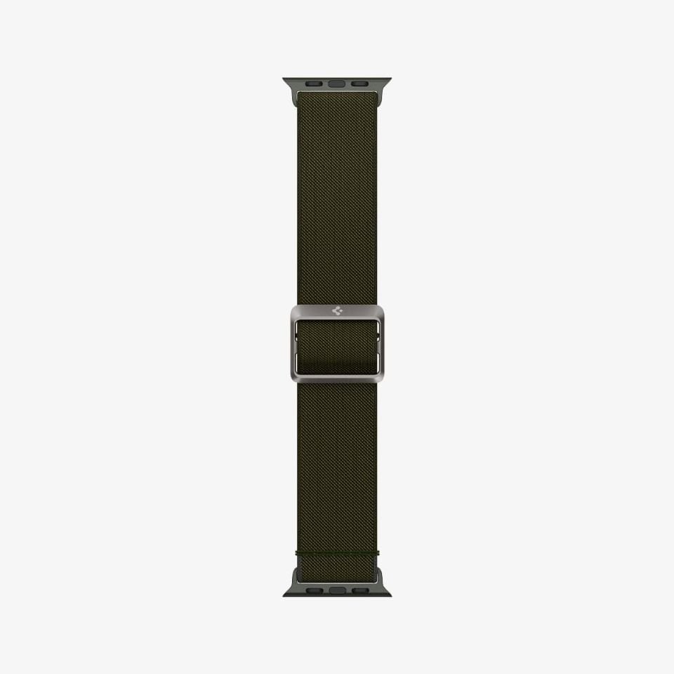 Spigen Apple Watch 42mm Seri 10 - 41mm Seri 9/8/7 - 40mm Seri SE2/SE/6/5/4 Kordon Kayış Band Lite Fit Khaki