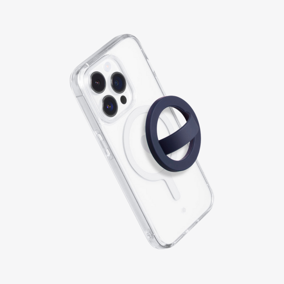 Nano Pop MagSafe Silikon Telefon Tutucu, Caseology Silicone Phone Holder for MagSafe Blueberry Navy